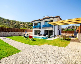 Kaş Gelemiş'te Yeşillikler İçerisinde, Özel Havuzlu, Lüks Villa - 5