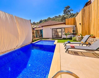 Kaş Gelemiş'de Doğa İçinde, Özel Havuzlu, Muhafazakar Villa - 3