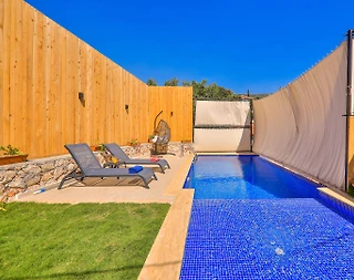 Kaş Gelemiş'de Doğa İçinde, Özel Havuzlu, Muhafazakar Villa  - 4