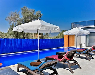 Kaş Gelemiş'de Nezih Konumda, Özel Havuzlu, Modern Villa - 4