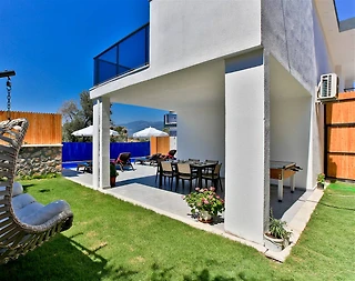 Kaş Gelemiş'de Nezih Konumda, Özel Havuzlu, Modern Villa - 5