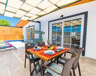 Kaş Gelemiş'te Balayı Çiftlerine Uygun, Özel Havuzlu, 4 Kişilik Villa - 1