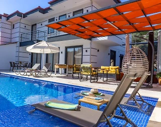 Kaş Gelemiş'te Çekirdek Ailelere Uygun, Özel Havuzlu, 2+1 Villa - 2