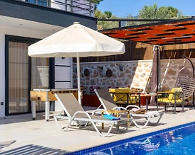 Kaş Gelemiş'te Çekirdek Ailelere Uygun, Özel Havuzlu, 2+1 Villa - 3