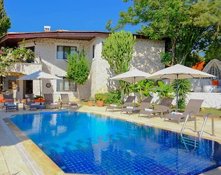 Kaş Gelemiş'te Doğa İçerisinde, Özel Havuzlu, Bahçeli Villa - 1