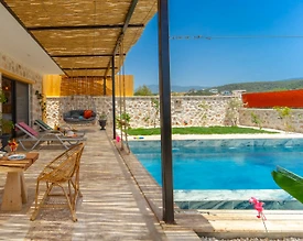 Kaş Gelemiş'te Enfes Doğada, Özel Havuzlu, Lüks Kiralık Villa - 3
