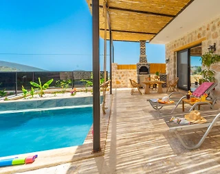 Kaş Gelemiş'te Enfes Doğada, Özel Havuzlu, Lüks Kiralık Villa - 4