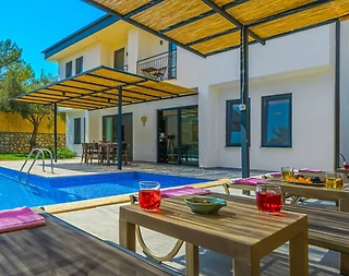 Kaş Gelemiş'te Muhteşem Doğada, Özel Havuzlu, 3+1 Villa - 4