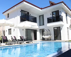 Kaş Gelemiş'te Sakin Konumda, Özel Havuzlu, 4 Kişilik Villa - 3