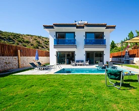 Kaş Gelemiş'te Yeşillikler İçerisinde, Özel Havuzlu, Jakuzili Villa - 2