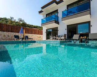 Kaş Gelemiş'te Yeşillikler İçerisinde, Özel Havuzlu, Jakuzili Villa - 4