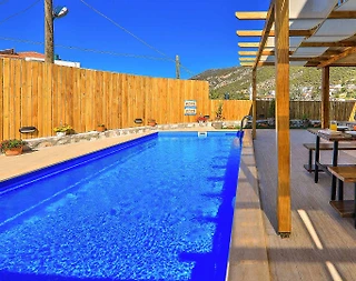 Kaş Gökçeören'de Sakin Konumda, Özel Havuzlu, Ferah Villa - 5