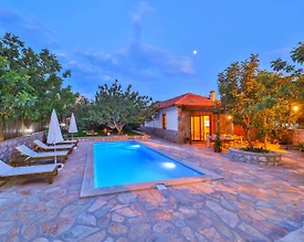 Kaş Gökçeören'de Şehrin Gürültüsünden Uzakta, Özel Havuzlu, 2+1 Villa - 3