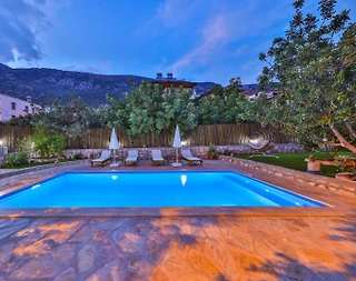 Kaş Gökçeören'de Şehrin Gürültüsünden Uzakta, Özel Havuzlu, 2+1 Villa - 4