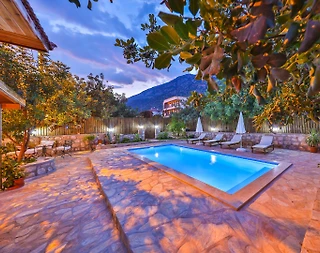 Kaş Gökçeören'de Şehrin Gürültüsünden Uzakta, Özel Havuzlu, 2+1 Villa - 5