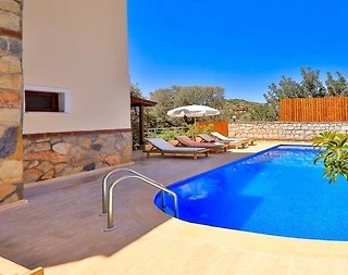 Kaş Gökseki'de Kalabalık Ailelere Uygun, Özel Havuzlu, Kiralık Villa - 3