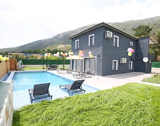 Kaş Hacıoğlan'da Balayı Çiftlerine Uygun, Özel Havuzlu, 2+1 Villa - 1
