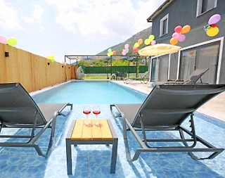 Kaş Hacıoğlan'da Balayı Çiftlerine Uygun, Özel Havuzlu, 2+1 Villa - 3
