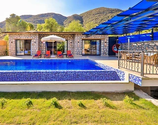 Kaş Hacıoğlan'da Muhteşem Doğa İçerisinde, Özel Havuzlu, Bahçeli Villa - 1