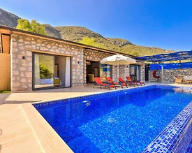 Kaş Hacıoğlan'da Muhteşem Doğa İçerisinde, Özel Havuzlu, Bahçeli Villa - 3