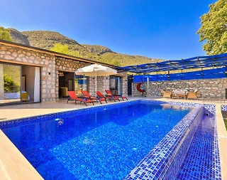 Kaş Hacıoğlan'da Muhteşem Doğa İçerisinde, Özel Havuzlu, Bahçeli Villa - 3