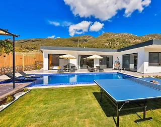 Kaş Hacıoğlan'da Huzurlu Doğada, Özel Havuzlu, Konforlu Villa - 5