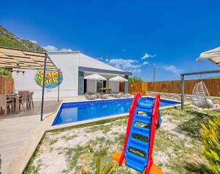 Kaş Hacıoğlan'da Sessiz Konumda, Özel Havuzlu, 2+1 Villa - 3