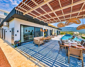 Kaş İkizce'de Muhteşem Doğada, Özel Havuzlu, Olanaklı Villa - 2