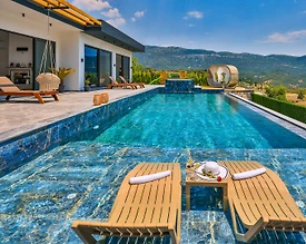 Kaş İkizce'de Muhteşem Doğada, Özel Havuzlu, Olanaklı Villa - 3