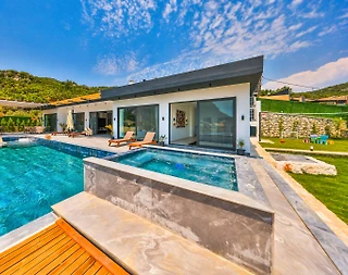 Kaş İkizce'de Muhteşem Doğada, Özel Havuzlu, Olanaklı Villa - 4