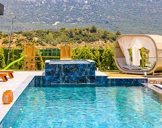 Kaş İkizce'de Muhteşem Doğada, Özel Havuzlu, Olanaklı Villa - 5