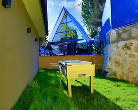 Kaş İslamlar'da Ahşap Tasarıma Sahip, Özel Havuzlu, Balayı Bungalovu - 3