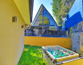 Kaş İslamlar'da Ahşap Tasarıma Sahip, Özel Havuzlu, Balayı Bungalovu - 4