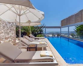 Kaş İslamlar'da Balayı Çiftlerine Uygun, Özel Havuzlu, 2+1 Villa - 2