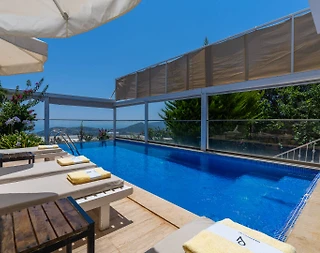 Kaş İslamlar'da Balayı Çiftlerine Uygun, Özel Havuzlu, 2+1 Villa - 4