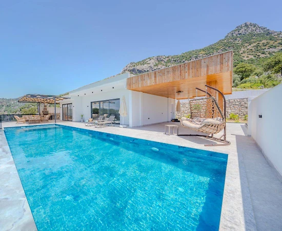 Kaş İslamlar'da Balayı Çiftlerine Uygun, Özel Havuzlu, 2 Kişilik Villa - 1
