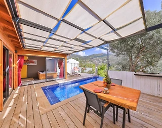 Kaş İslamlar'da Çiftlere Uygun, Özel Havuzlu, Jakuzili Lüks Villa - 2