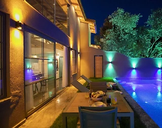 Kaş İslamlar'da Balayı Çiftlerine Uygun, Özel Havuzlu, Jakuzili Villa - 5