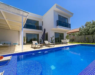 Kaş İslamlar'da Balayı Çiftlerine Uygun, Özel Havuzlu, Kiralık Villa - 3