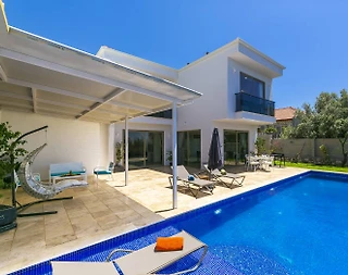 Kaş İslamlar'da Balayı Çiftlerine Uygun, Özel Havuzlu, Kiralık Villa - 4