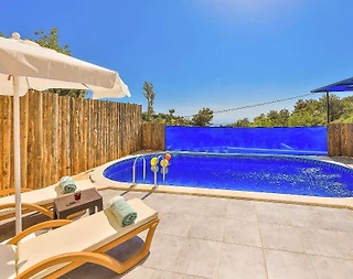Kaş İslamlar'da Eşsiz Doğa Manzaralı, Özel Havuzlu, Balayı Villası - 3