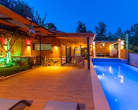 Kaş İslamlar'da Balayı Çiftlerine Uygun, Özel Havuzlu, Lüks Villa - 3