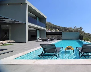 Kaş İslamlar'da Balayı Çiftlerine Uygun, Özel Havuzlu, Konforlu Villa - 5