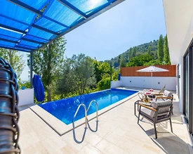 Kaş İslamlar'da Balayı Çiftlerine Uygun, Özel Havuzlu, Kiralık Villa - 2