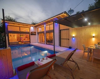 Kaş İslamlar'da Balayı Çiftlerine Uygun, Özel Havuzlu, Şık Villa - 1