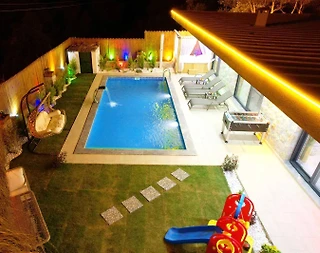 Kaş İslamlar'da Balayı Çiftlerine Uygun, Özel Havuzlu, Taş Villa - 2
