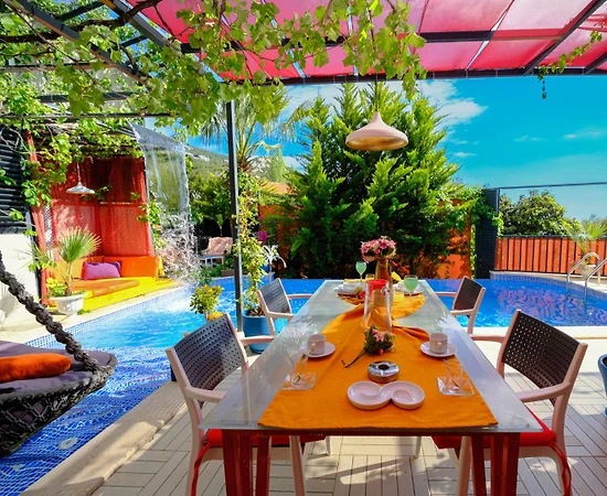 Kaş İslamlar'da Balayı Çiftlerine Uygun, Özel Havuzlu, Tatil Villası - 1