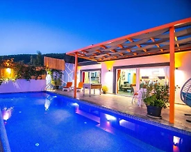 Kaş İslamlar'da Balayı Çiftlerine Uygun, Sonsuzluk Havuzlu, 1+1 Villa - 2