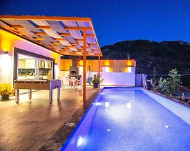 Kaş İslamlar'da Balayı Çiftlerine Uygun, Sonsuzluk Havuzlu, 1+1 Villa - 3