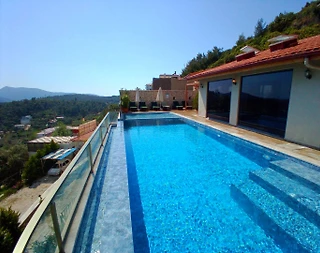 Kaş İslamlar'da Benzersiz Doğa İçerisinde, Özel Havuzlu, Lüks Villa - 5